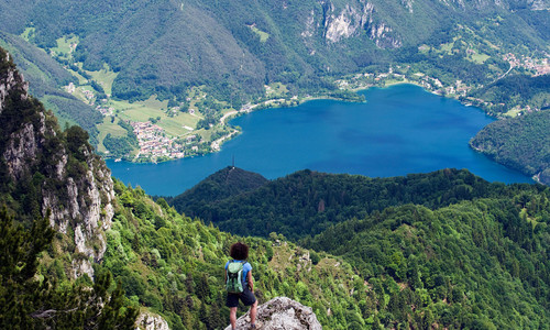 Valle di Ledro je přírodní tělocvična v Dolomitech