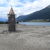 Zatopený kostel v Lago di Resia