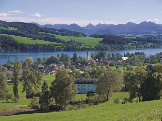 Trumerská jezera: Wallersee, Obertrumer See, Grabensee, Mattsee