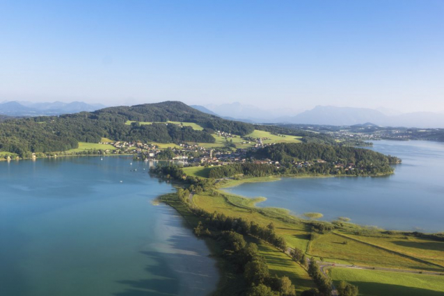 Trumerská jezera: Wallersee, Obertrumer See, Grabensee, Mattsee