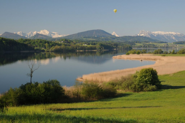 Trumerská jezera: Wallersee, Obertrumer See, Grabensee, Mattsee