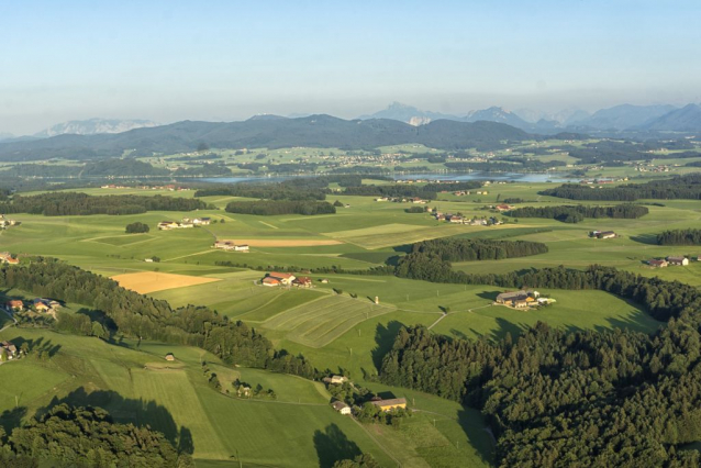 Trumerská jezera: Wallersee, Obertrumer See, Grabensee, Mattsee