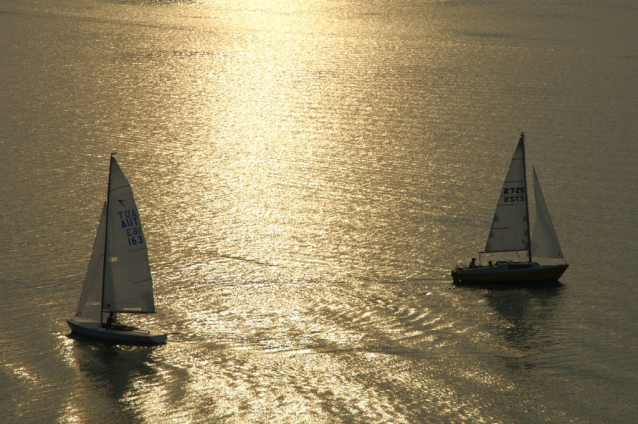 Romantické jezero Wörthersee