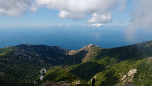 Monte Capanne, nejvyšší vrchol Elby