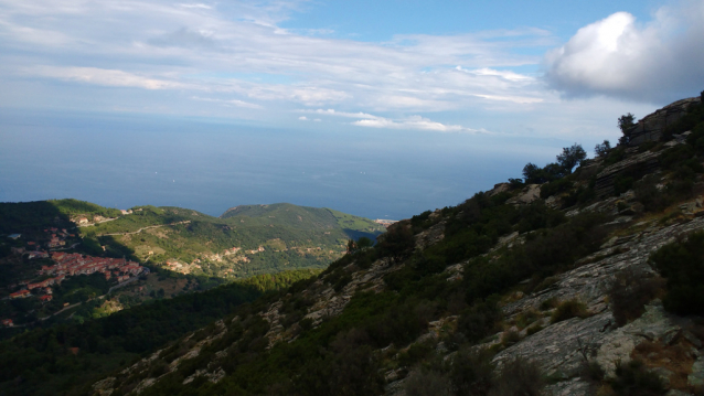 Monte Capanne, nejvyšší vrchol Elby