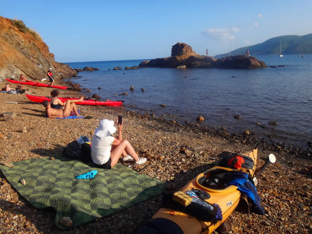 Elba na mořském kajaku: od pláže k pláži