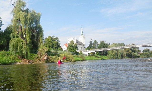 Na soutoku Berounky a Vltavy