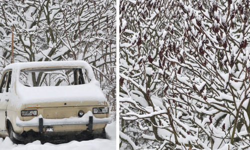 Sněhová psychedelie na Berounce Sněhová psychedelie na Berounce