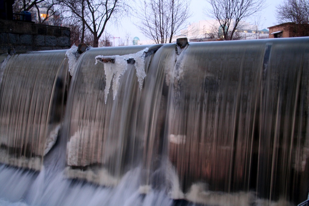 Botič, jez Marcela 30.1.2011.
