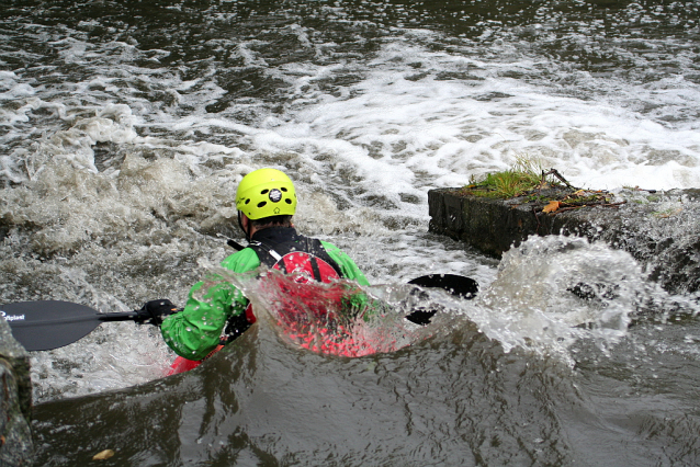 Urban kayaking and canoeing in Prague