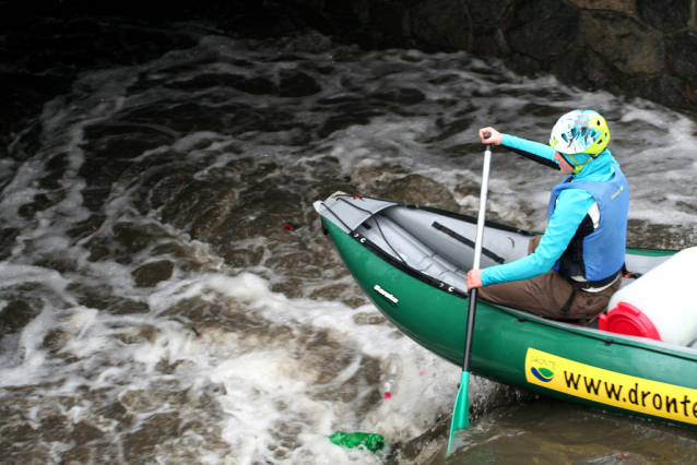 Urban kayaking and canoeing in Prague