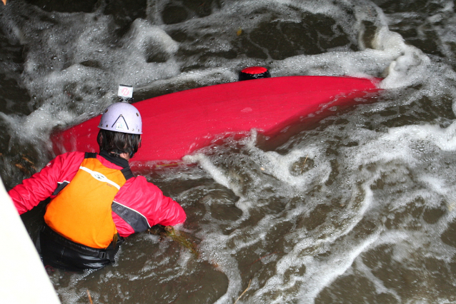 Urban kayaking and canoeing in Prague