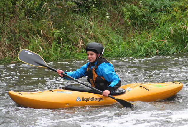 Urban kayaking and canoeing in Prague