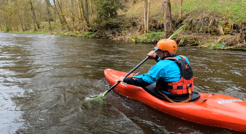 Tanvaldská Kamenice pro začínající jezdce divokých vod