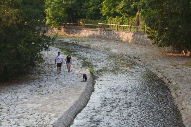 Klabava, říčka teče z Brd do Berounky