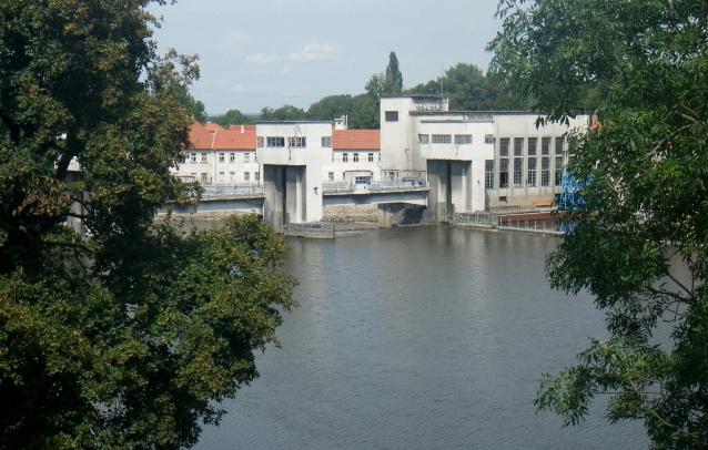 Vodácký kanál v Brandýse nad Labem