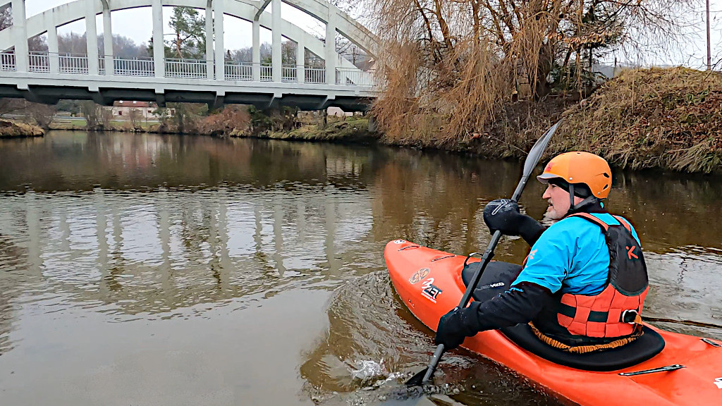 Lužická Nisa, Bílý Kostel, elegantní betonový most.