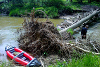 Bobří řeka Odra nad Ostravou Bobří řeka Odra nad Ostravou