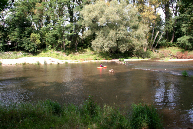 Dolní Ohře za velké vody: nuda na hladině