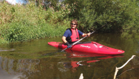 Kick&kayak na Ohři u Žatce
