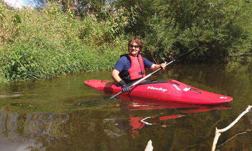 Kick&kayak na Ohři u Žatce