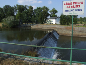 Opava: jezy u Hlučínského jezera