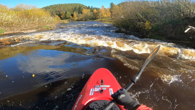 Dolní Otava: podzimní plavba na Zvíkov