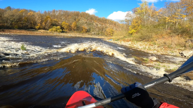 Dolní Otava: podzimní plavba na Zvíkov