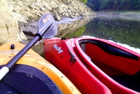 Vodácké putování na Otavě pod hladinou Orlické přehrady Vodácké putování na Otavě pod hladinou Orlické přehrady