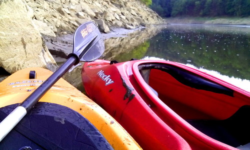 Vodácké putování na Otavě pod hladinou Orlické přehrady Vodácké putování na Otavě pod hladinou Orlické přehrady