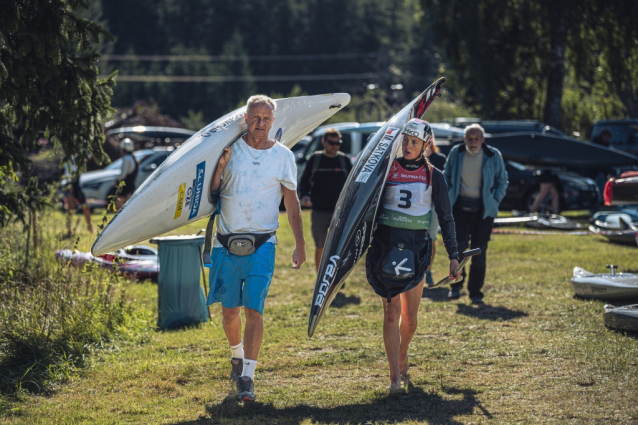 Studené Lipno udělilo české tituly ve vodním slalomu