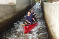 Vltava potěší každého vodáka Vltava potěší každého vodáka