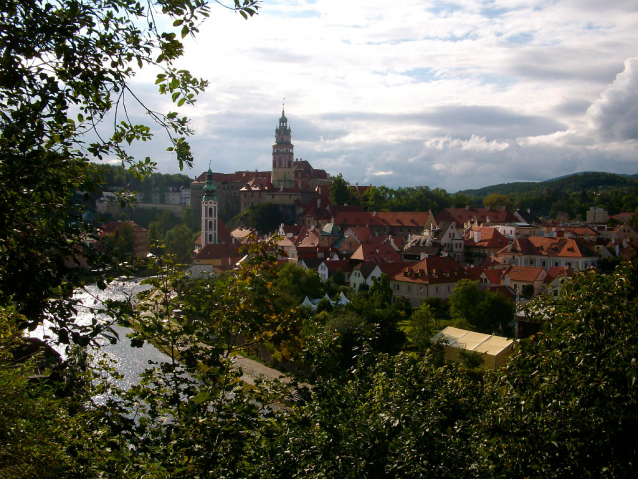 Festivalová zóna 32. ročníku Festivalu Krumlov