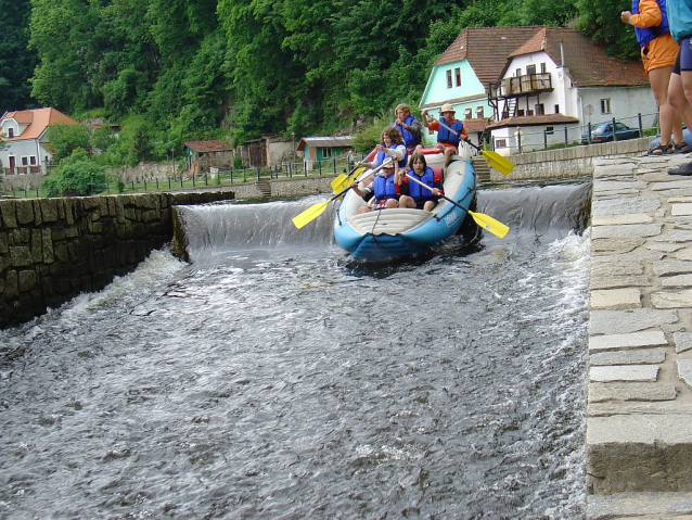 Festivalová zóna 32. ročníku Festivalu Krumlov