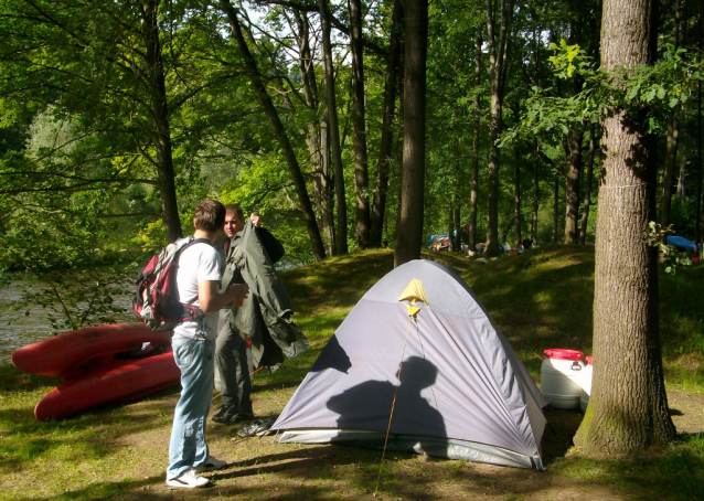 Festivalová zóna 32. ročníku Festivalu Krumlov