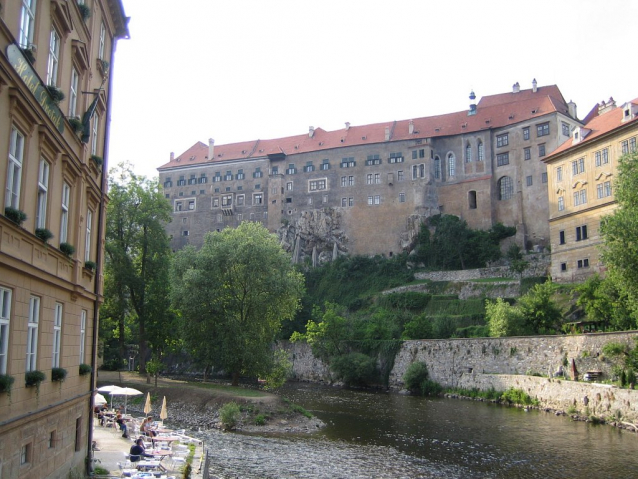 Festivalová zóna 32. ročníku Festivalu Krumlov