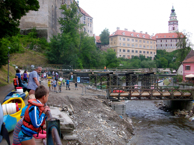 Festivalová zóna 32. ročníku Festivalu Krumlov