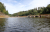 Vltava svižně teče starobylým korytem z Kořenska do Podolska