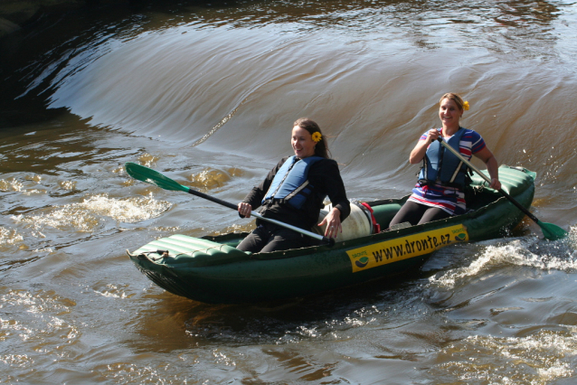 Through Prague in a Canoe and Kayak