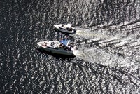 Motorové čluny zase mohou na vodu