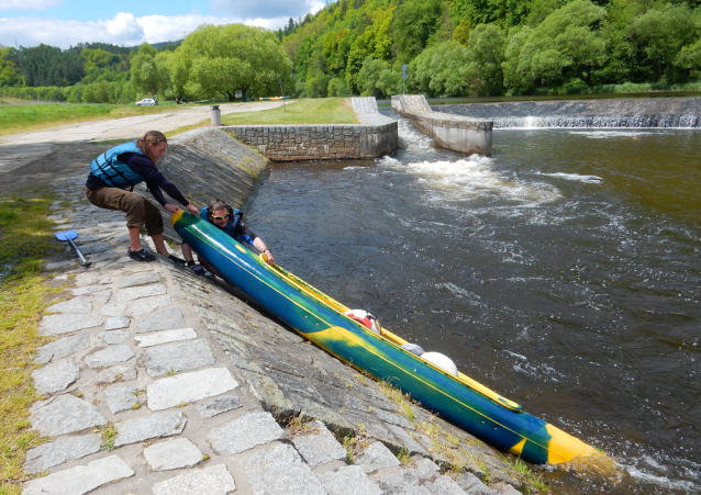 Vltava: vodácký průvodce a kilometráž