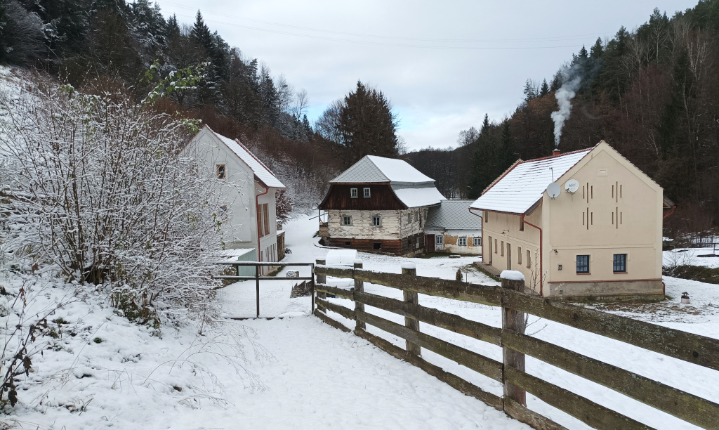Podvicmanovský mlýn na Zábrdce.