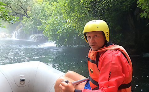 Cetina - chorvatský rafting v Dalmácii