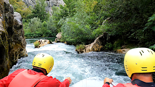 Cetina - chorvatský rafting v Dalmácii