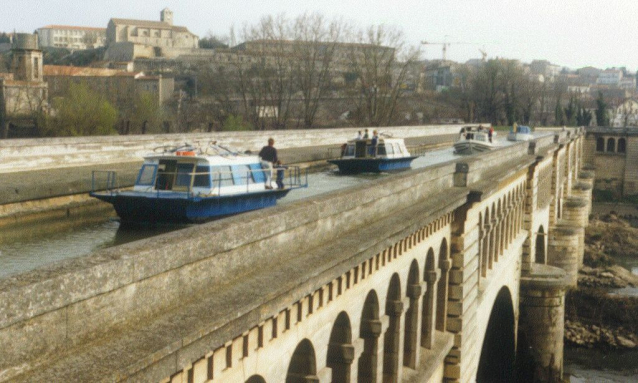 Canal du Midi, kanál dvou moří, canal des Deux Mers