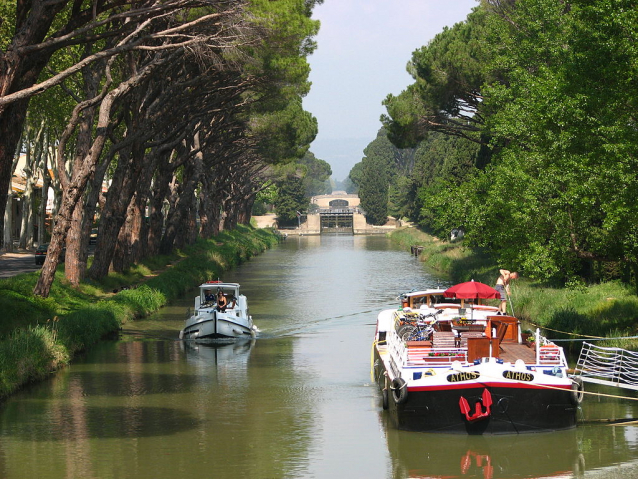 Canal du Midi, kanál dvou moří, canal des Deux Mers