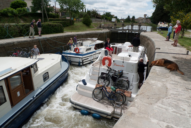 Canal du Midi, kanál dvou moří, canal des Deux Mers