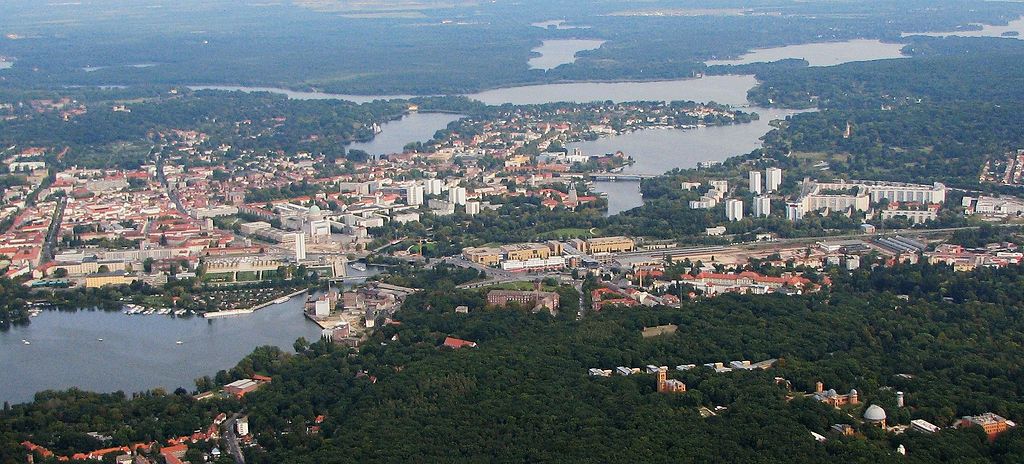 Potsdam / Postupim, řeka Havel.