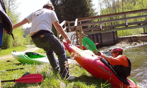 Kleiner Regen: plavba po pitné vodě Kleiner Regen: plavba po pitné vodě