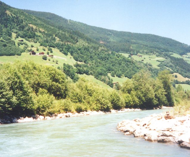 Salzach - trekkingová řeka